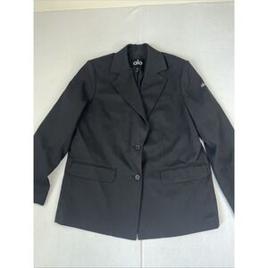 Alo Yoga First-Class Blazer Oversized Size XXS Black